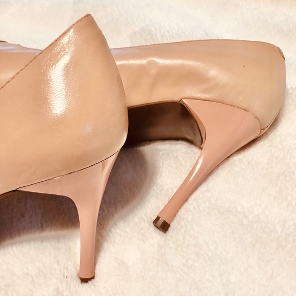 🆕Nine West Blush Peep Toe Pumps Size 8 - Picture 4 of 8